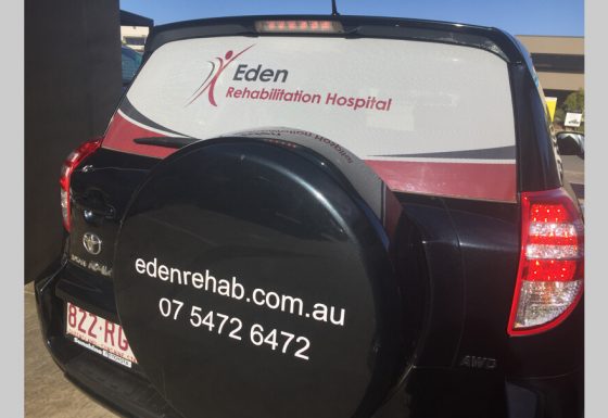 Rear Window One Way Vision