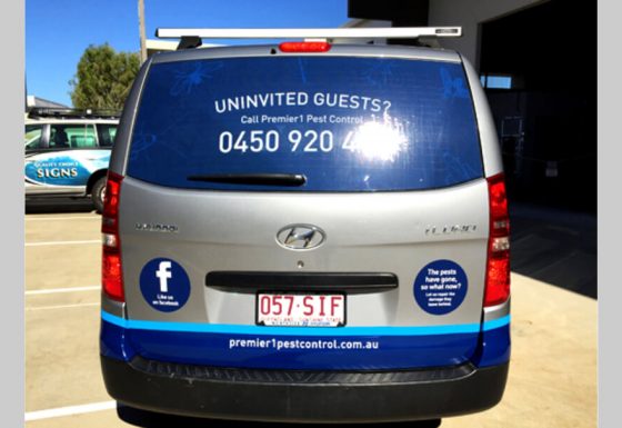 Rear Window One Way Vision