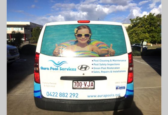 Rear Window One Way Vision