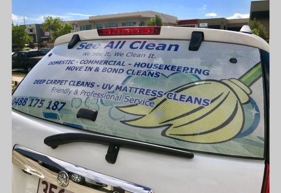 Rear Window One Way Vision