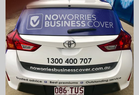 Rear Window One Way Vision